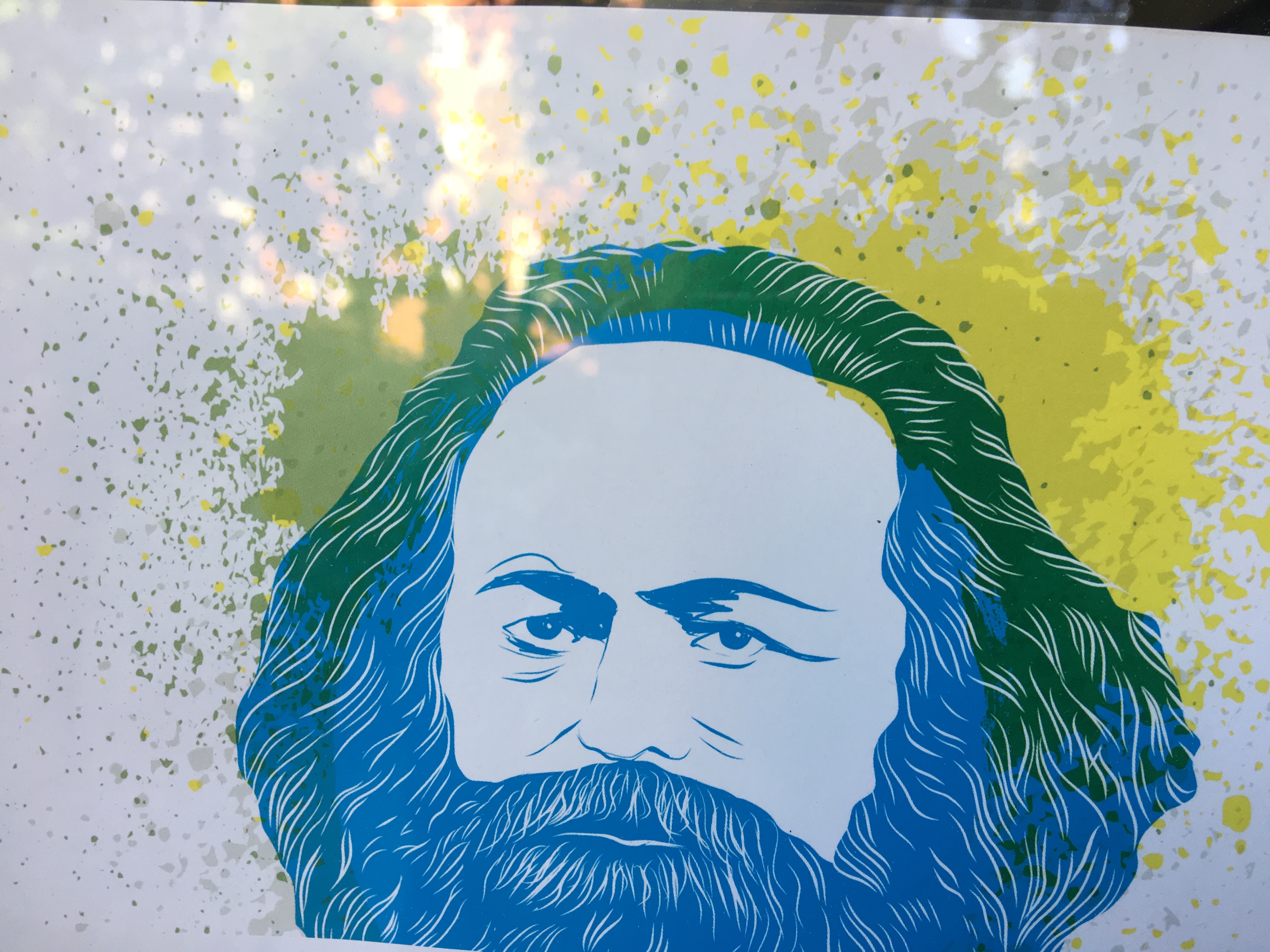 Karl-Marx-Plakat in Jena