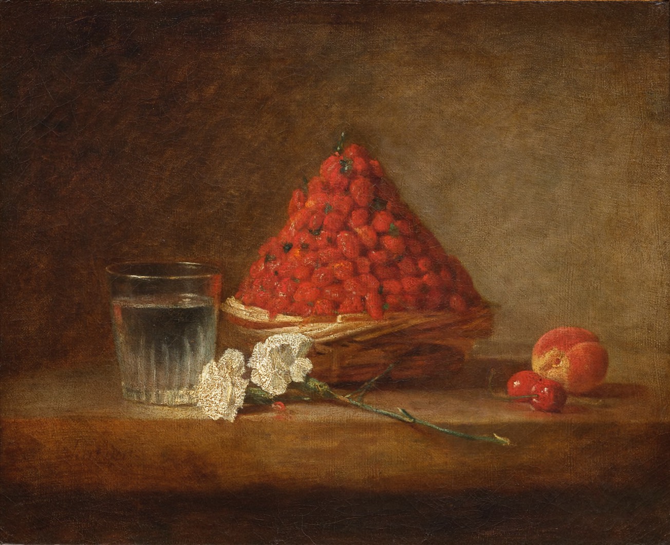 Jean Siméon CHARDIN (1699-1779), Le panier de fraises des bois, Öl auf Leinwand, Signiert ‘Chardin’ unten links, 38 x 46 cm Schätzwert: 12 000 000 – 15 000 000 € © Artcurial