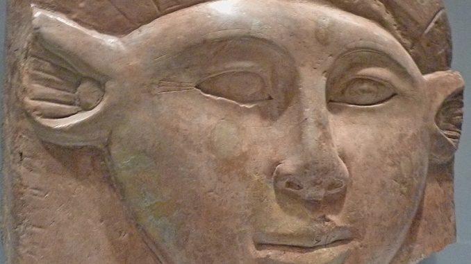 Kein Wunder, dass sich Kinder von der Göttin Hathor angezogen fühlen, der Schutzherrin des Lebens, der Freude und der Kinder. Foto: Hans Gärtner