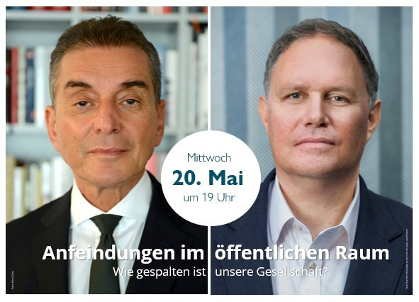 Michel Friedman und Carsten Brosda im HAUS RISSEN: Debatte über ...